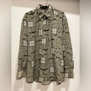 Puchini Equestrian Derby Button Up Men’s Size M